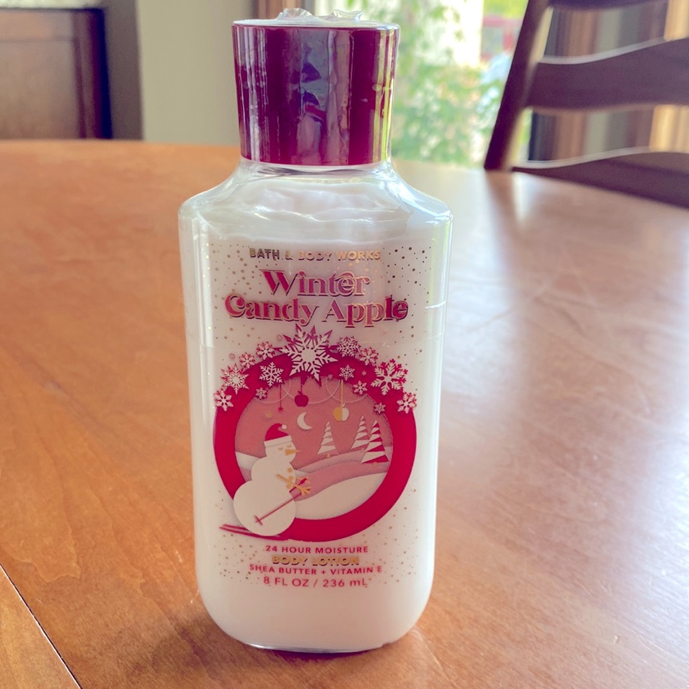 Bath and Body Works Winter Candy Apple body lotion